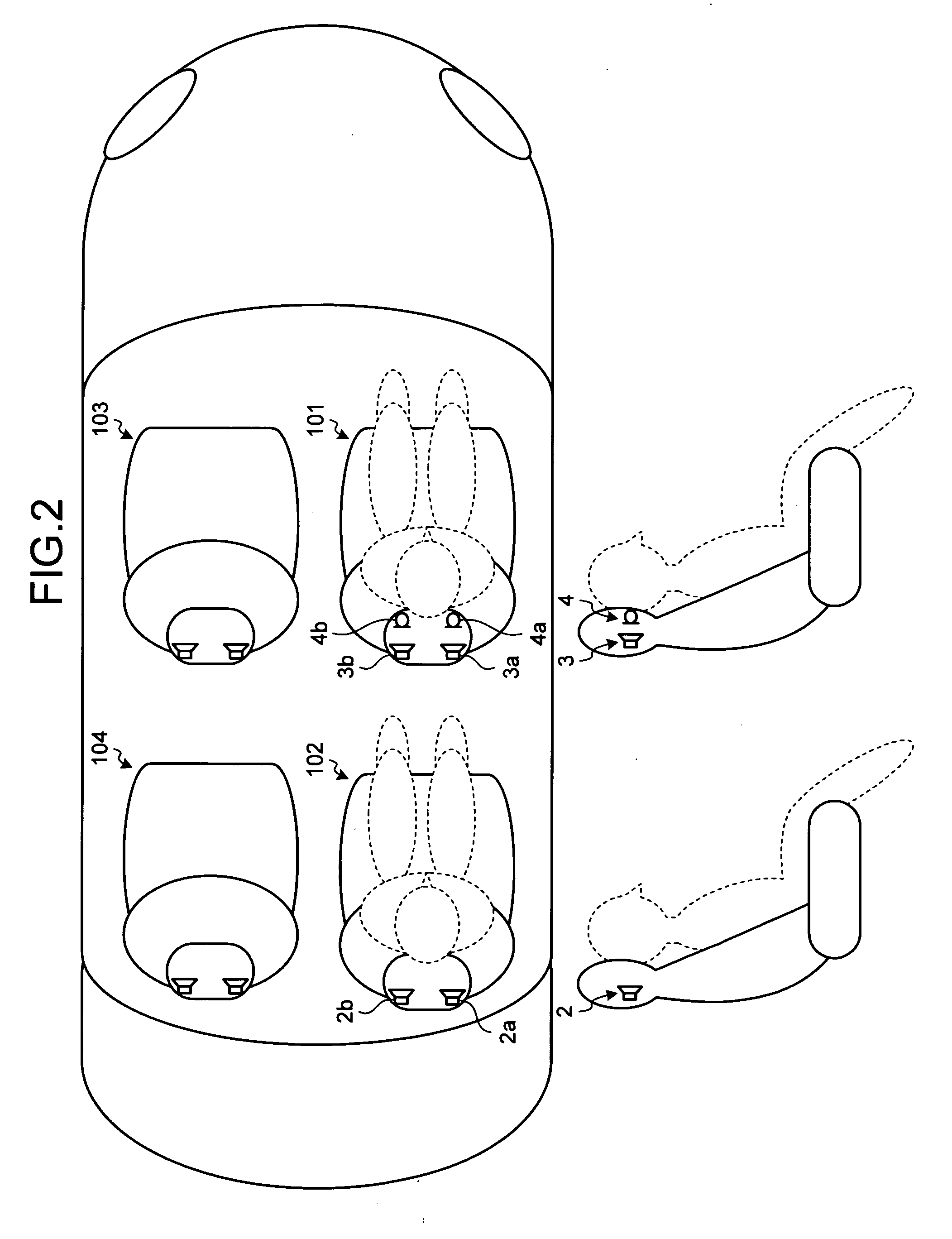 Acoustic system for providing individual acoustic environment