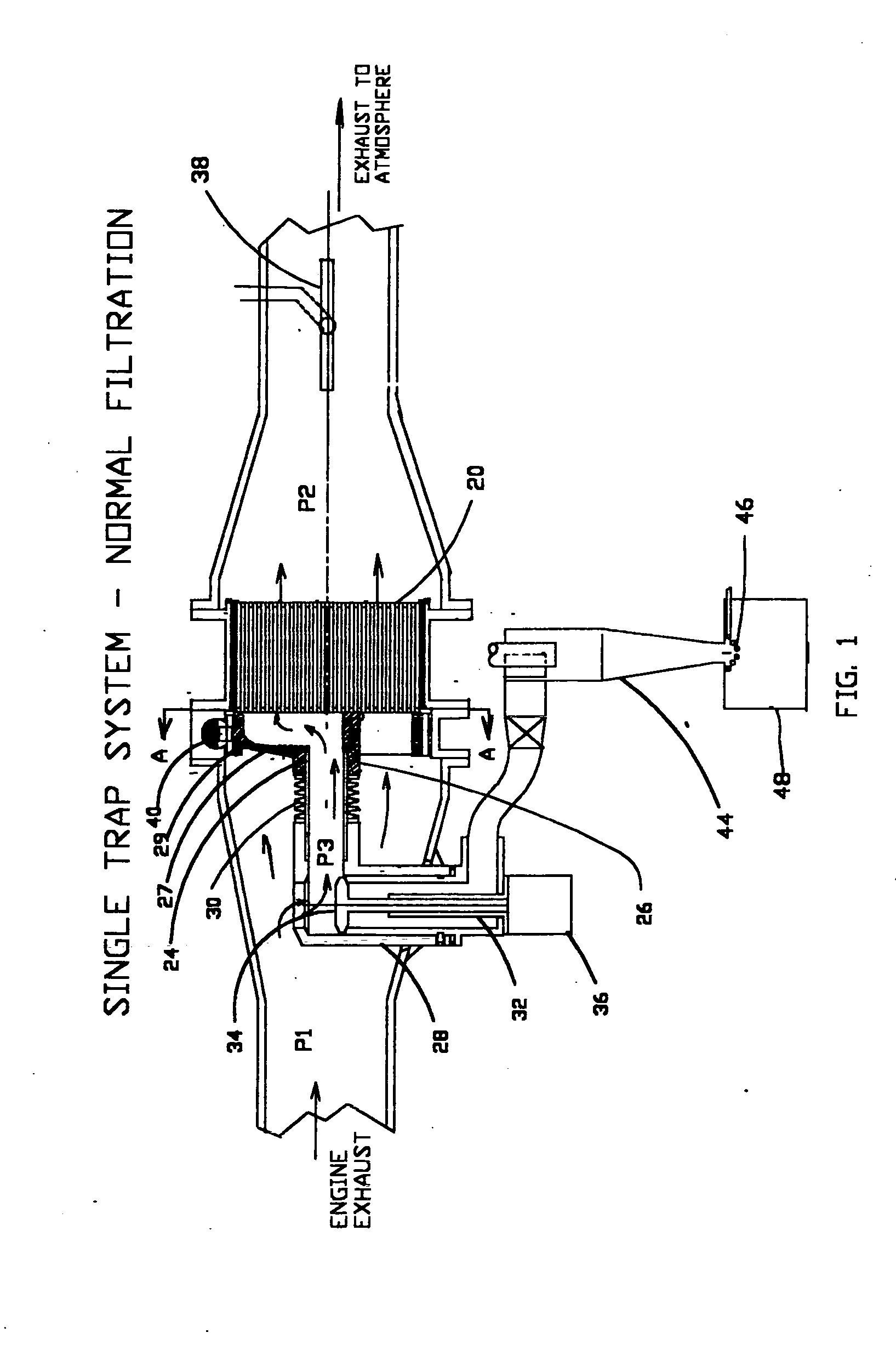 Particulate trap system and method