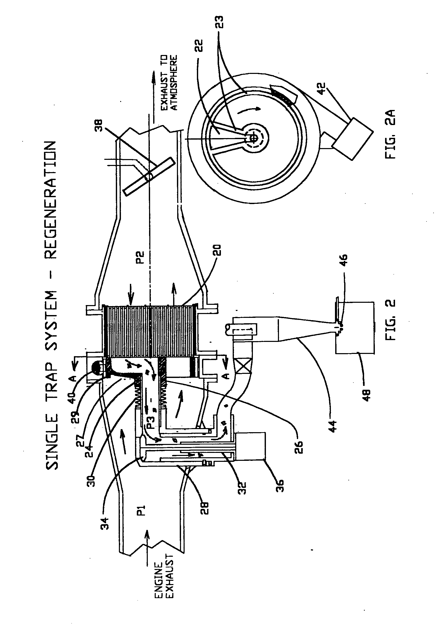 Particulate trap system and method