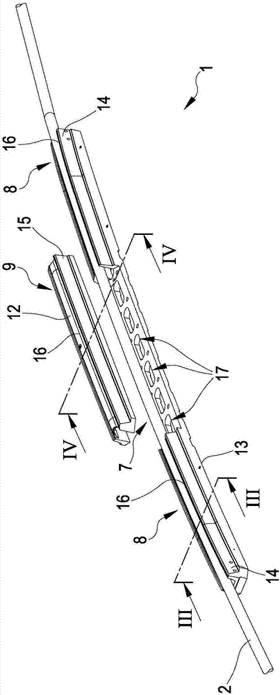 Shoe for a cable transportation system with at least one carrying cable