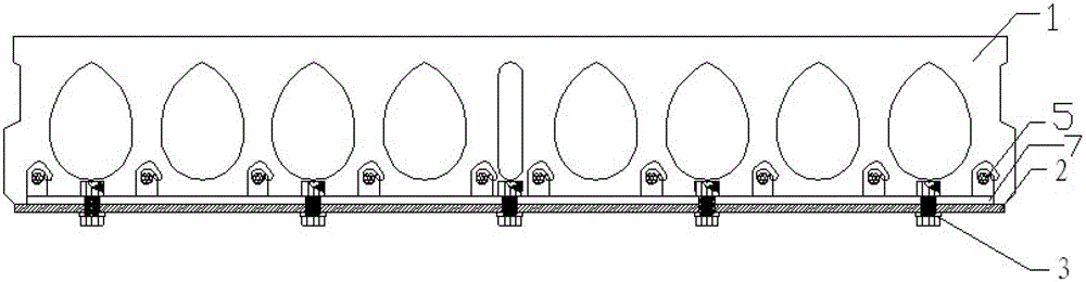 A sp prestressed hollow slab with bolted embedded parts