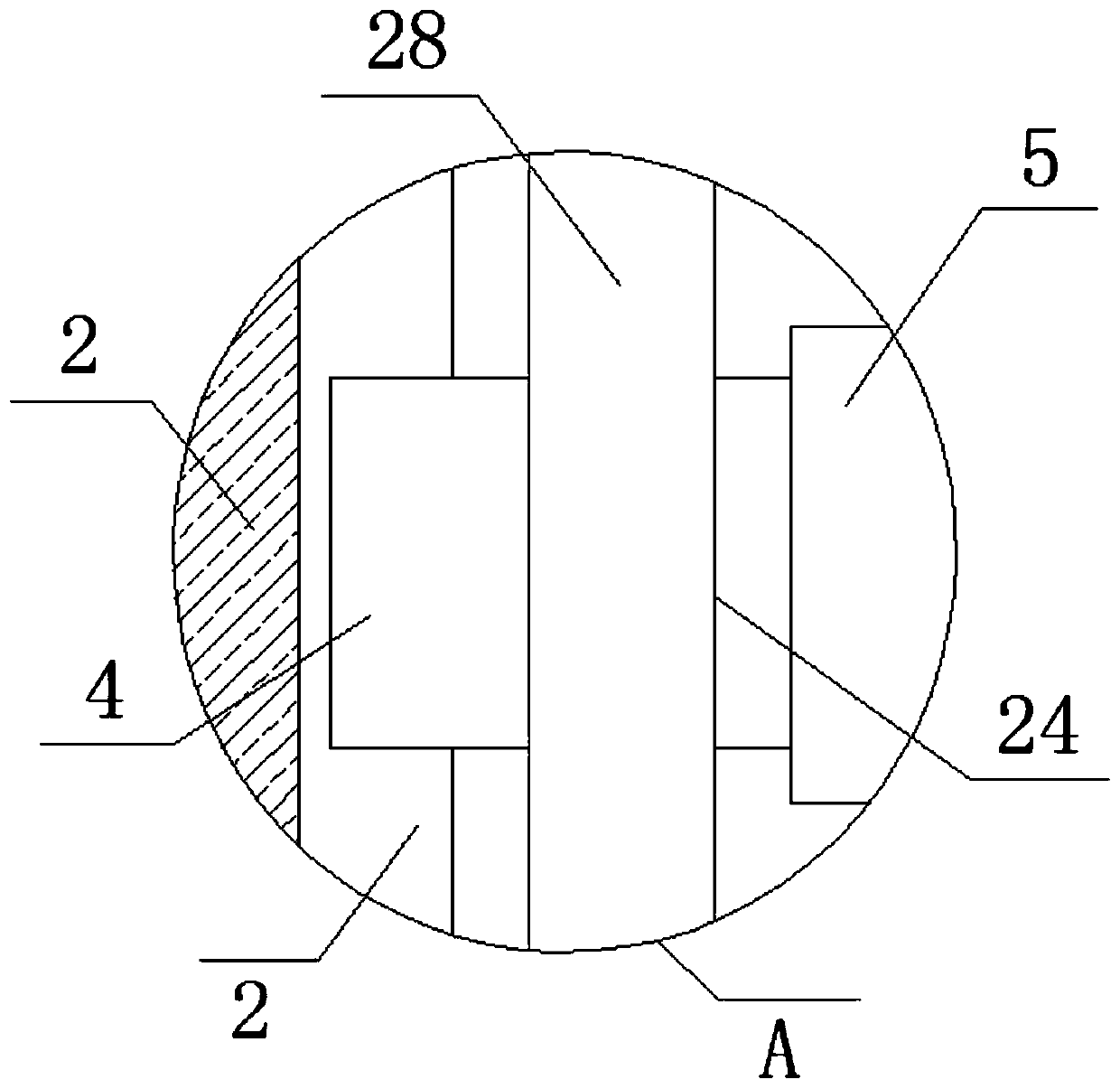 Pediatric blood drawing nursing device