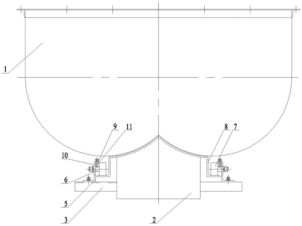 Mixer door adjustment device