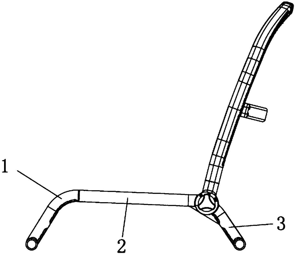 Plug-in adjustable seat bracket for kayak