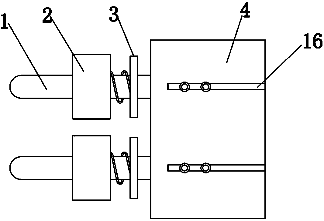A dust removal and heat dissipation structure for a switch cabinet