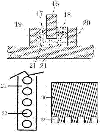 Five-segment medical wastewater intelligent treatment machine and water feed control thereof