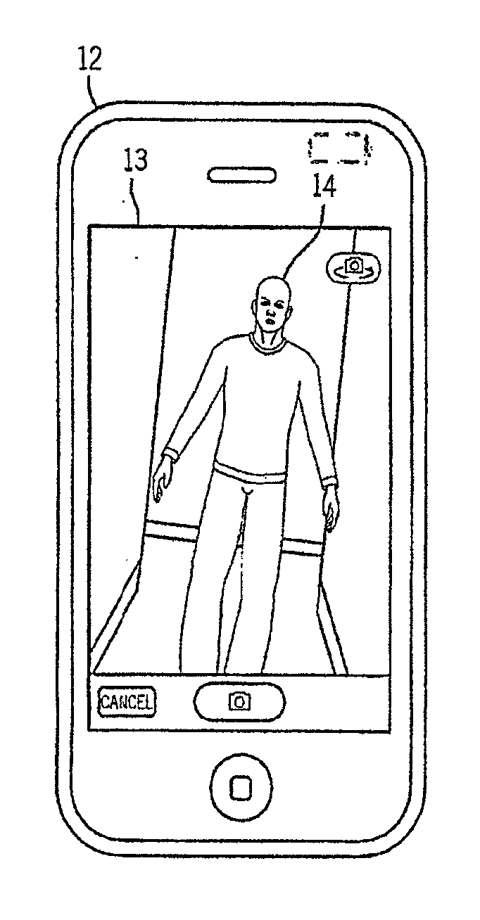 Method and system for postural analysis and measuring anatomical dimensions from a digital three-dimensional image on a mobile device