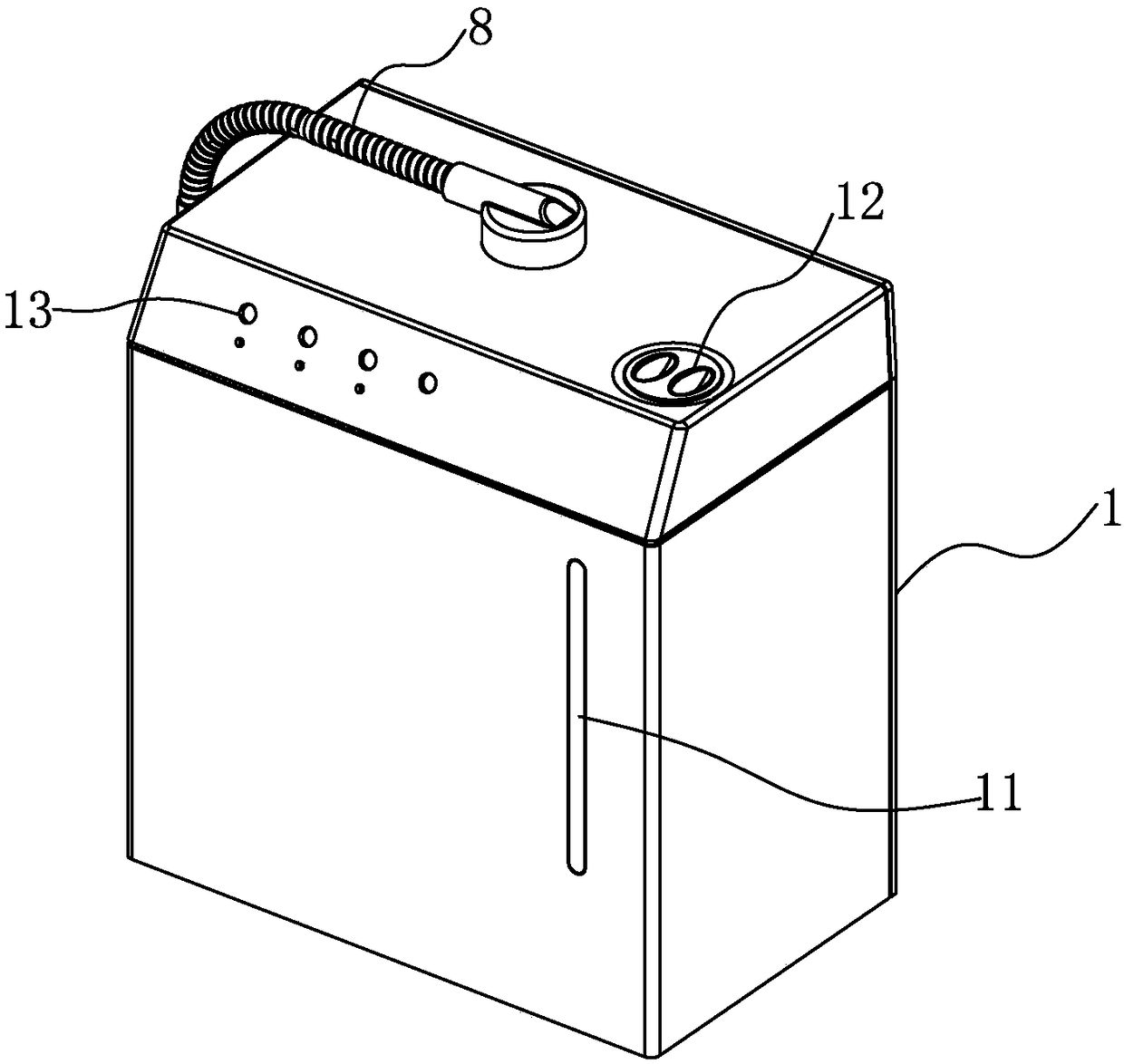 Equipment for preparing hypochlorous acid water