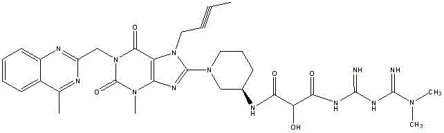 A kind of hypoglycemic drug and preparation method thereof