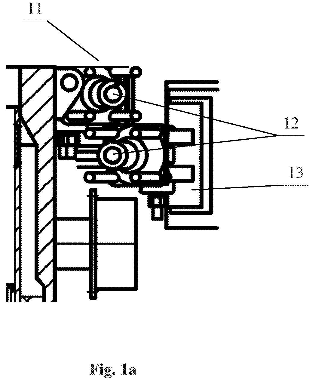 Device for confining nuclear reactor core melt