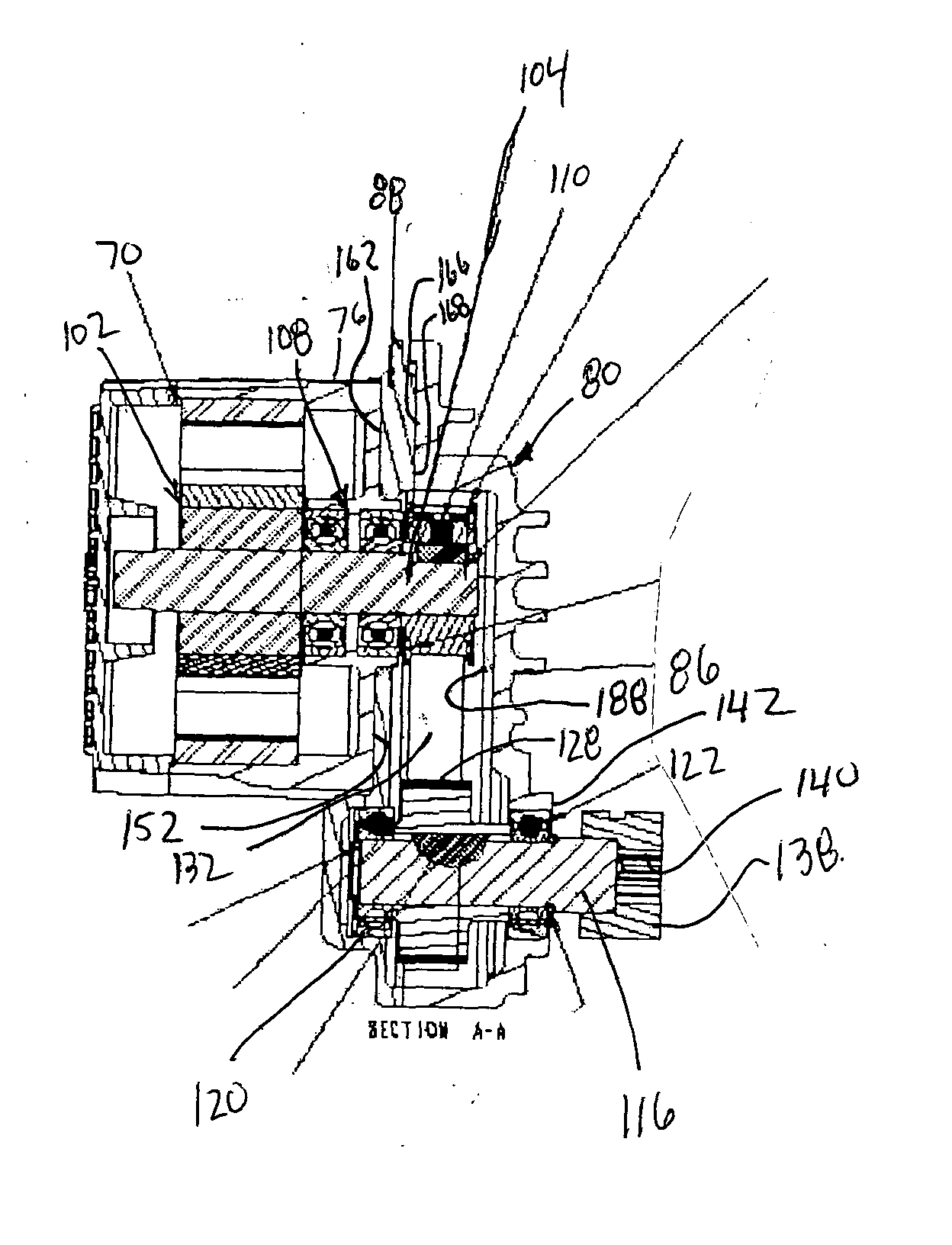 Electric motor drive for a reel mower