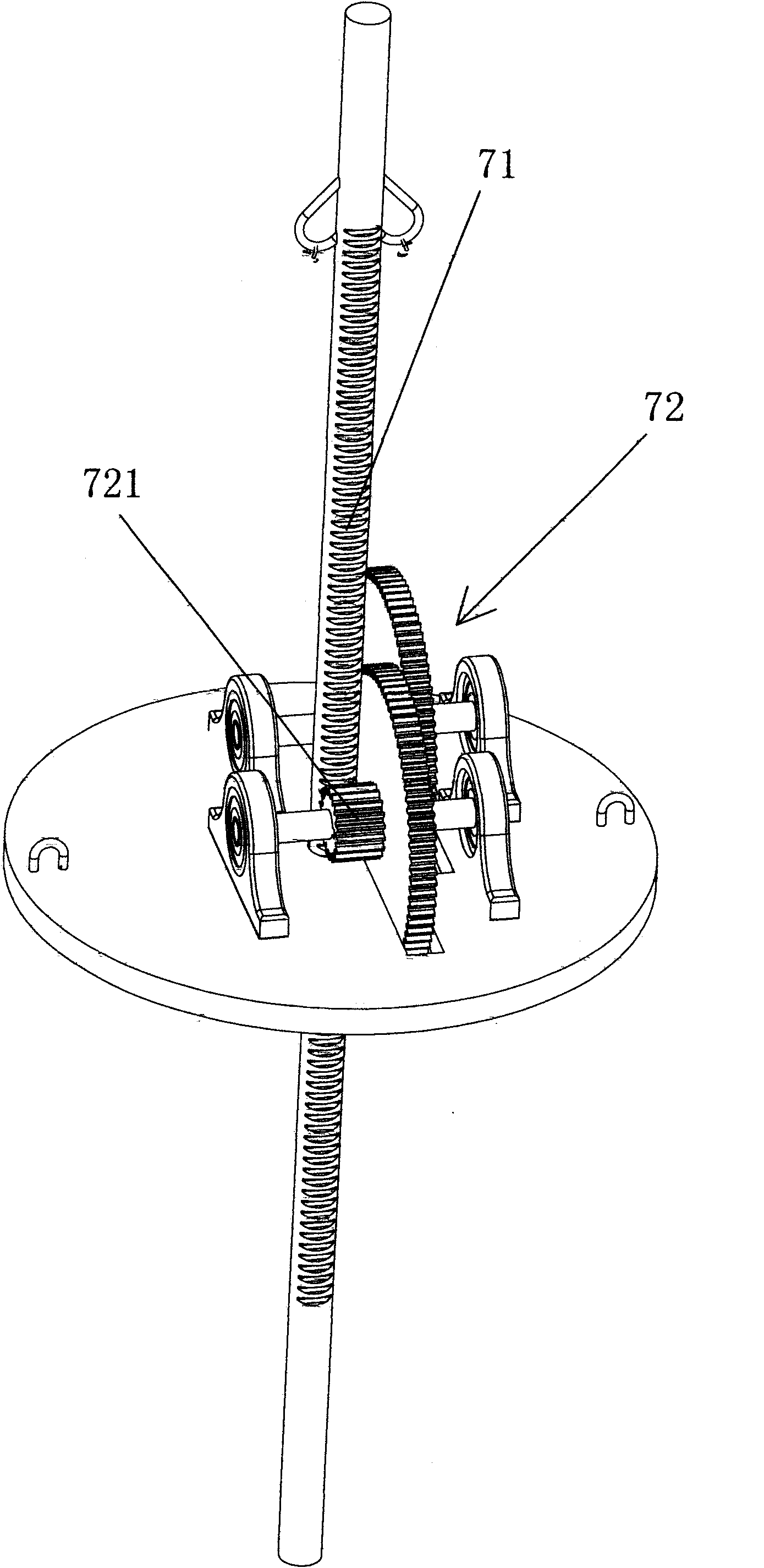 Power generating unit for generating power by using ocean wave