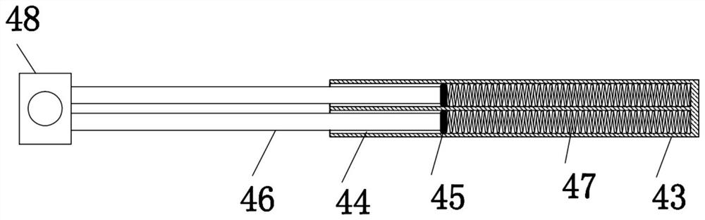 Pipe gallery inspection robot with adjustable axle distance