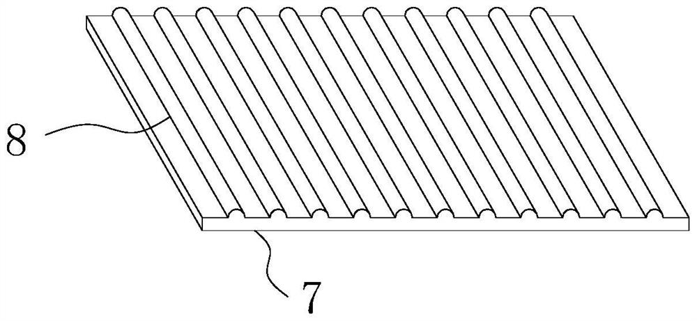 Flexible connection structure of upper cover plate and lower cover plate of vapor chamber