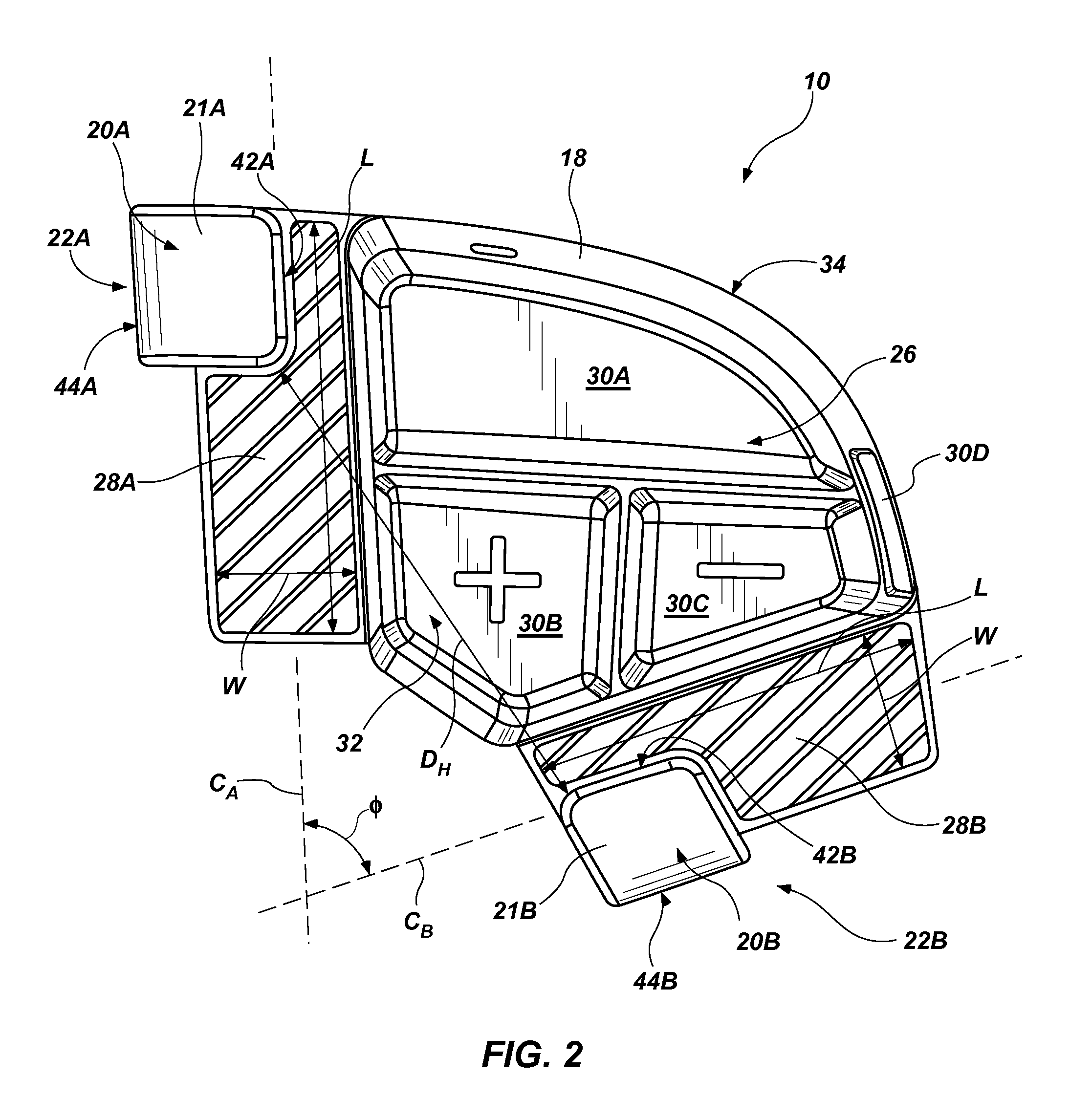 Accessory structures for connection between straps and related methods