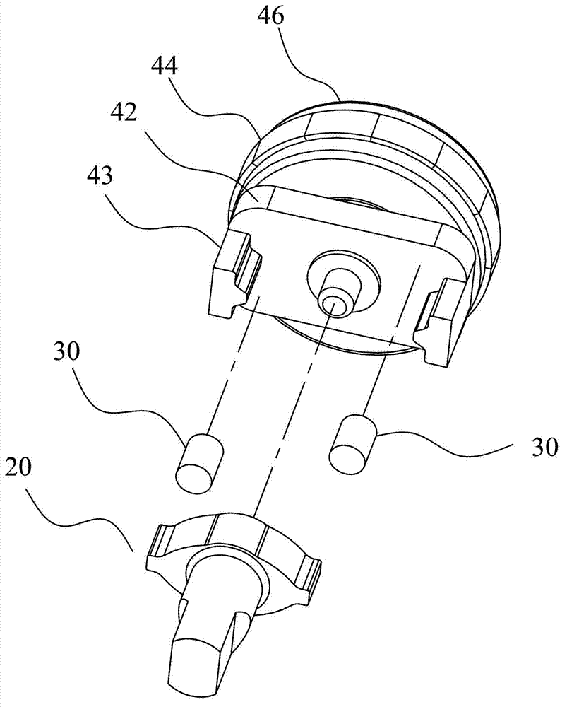 Built-in clutch and combined motor with same