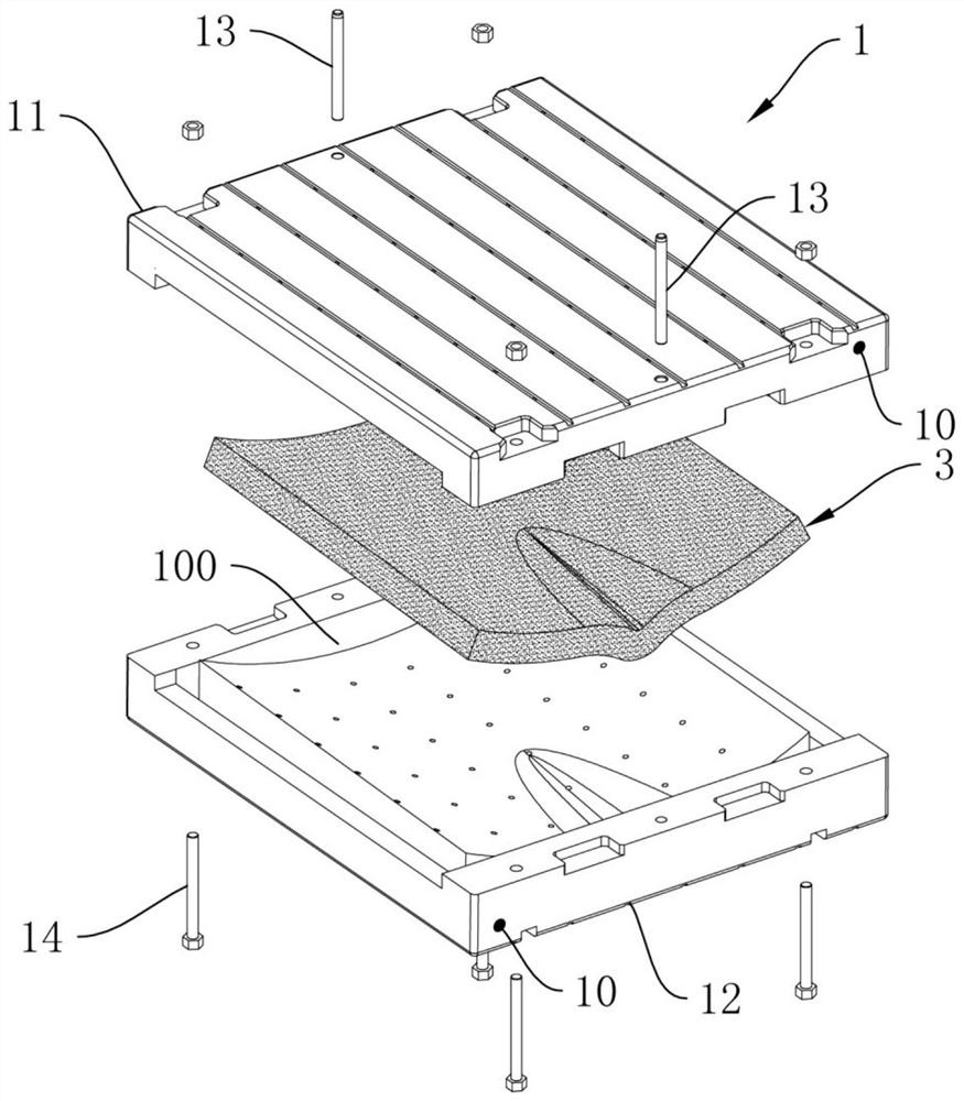 Forming method of large-size and large-thickness rigid aerogel component