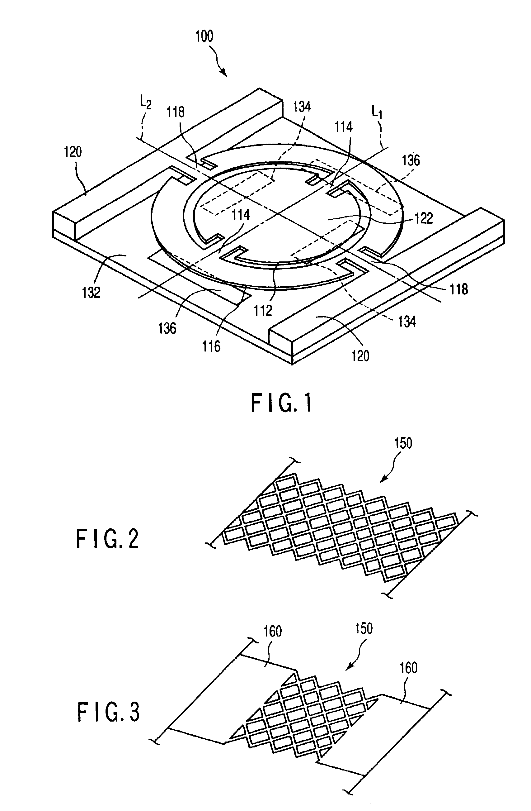 Movable structure, and deflection mirror element, optical switch element and shape variable mirror including the movable structure