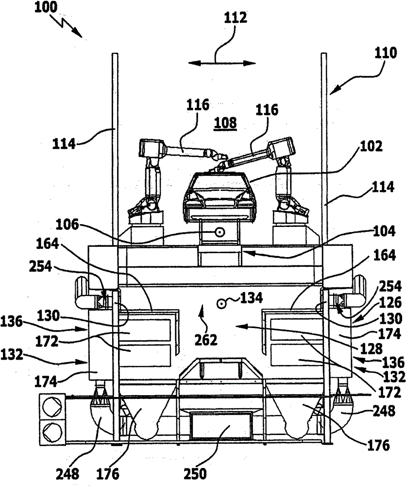 Device and method for separating wet paint overspray