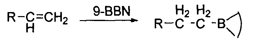 Preparation method of 9-boron bicyclo (3,3,1)-nonane (9-BBN)