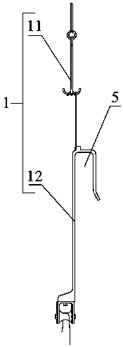 Anti-falling device based on unmanned aerial vehicle hanging, and hanging method thereof