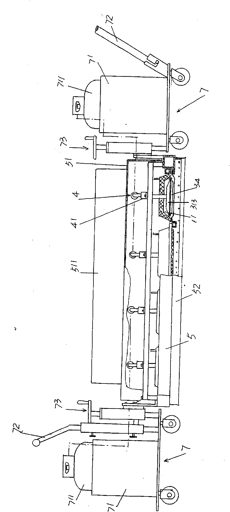 Heating mechanism of asphalt pavement heater