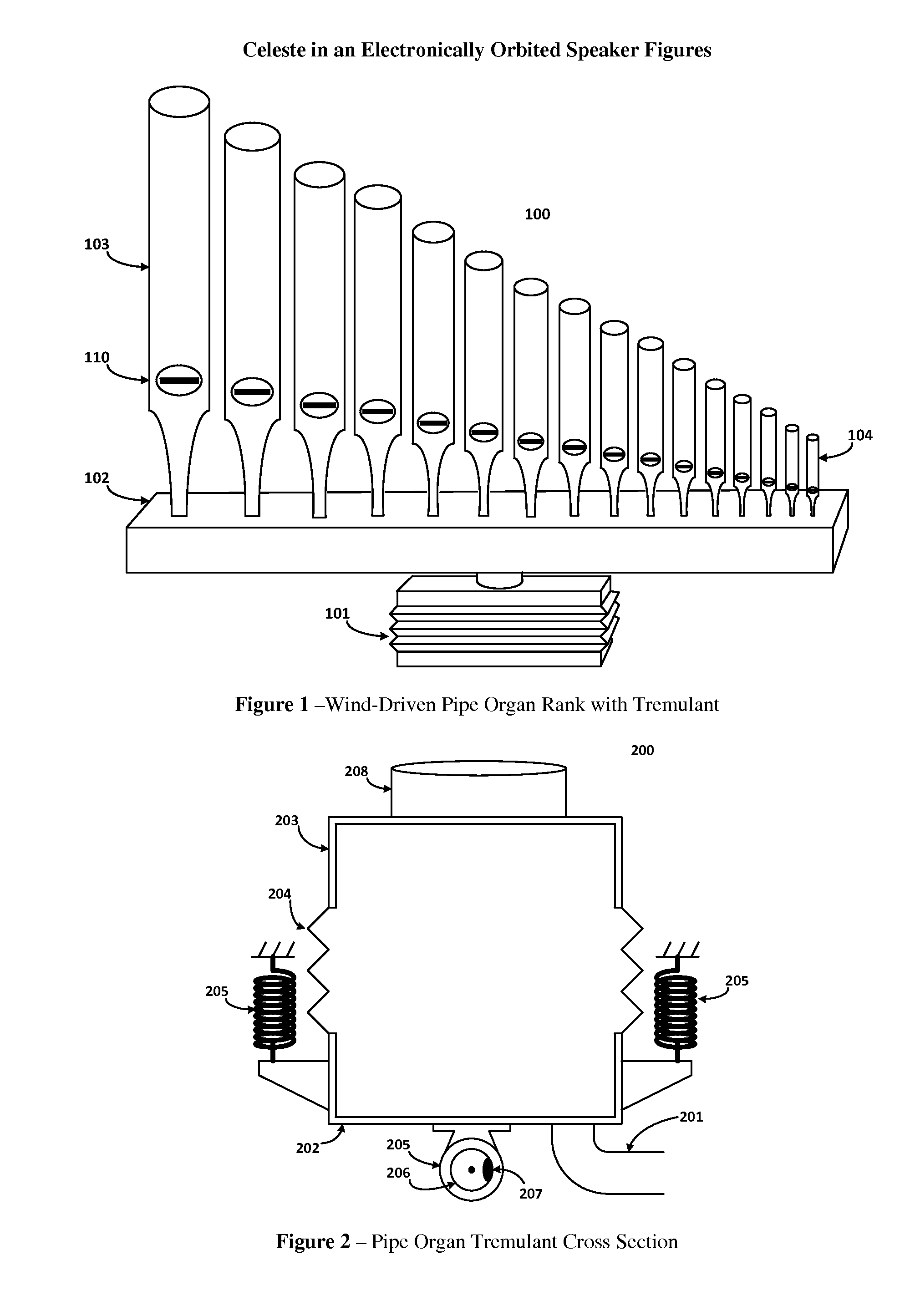 Apparatus and Method for a Celeste in an Electronically-Orbited Speaker