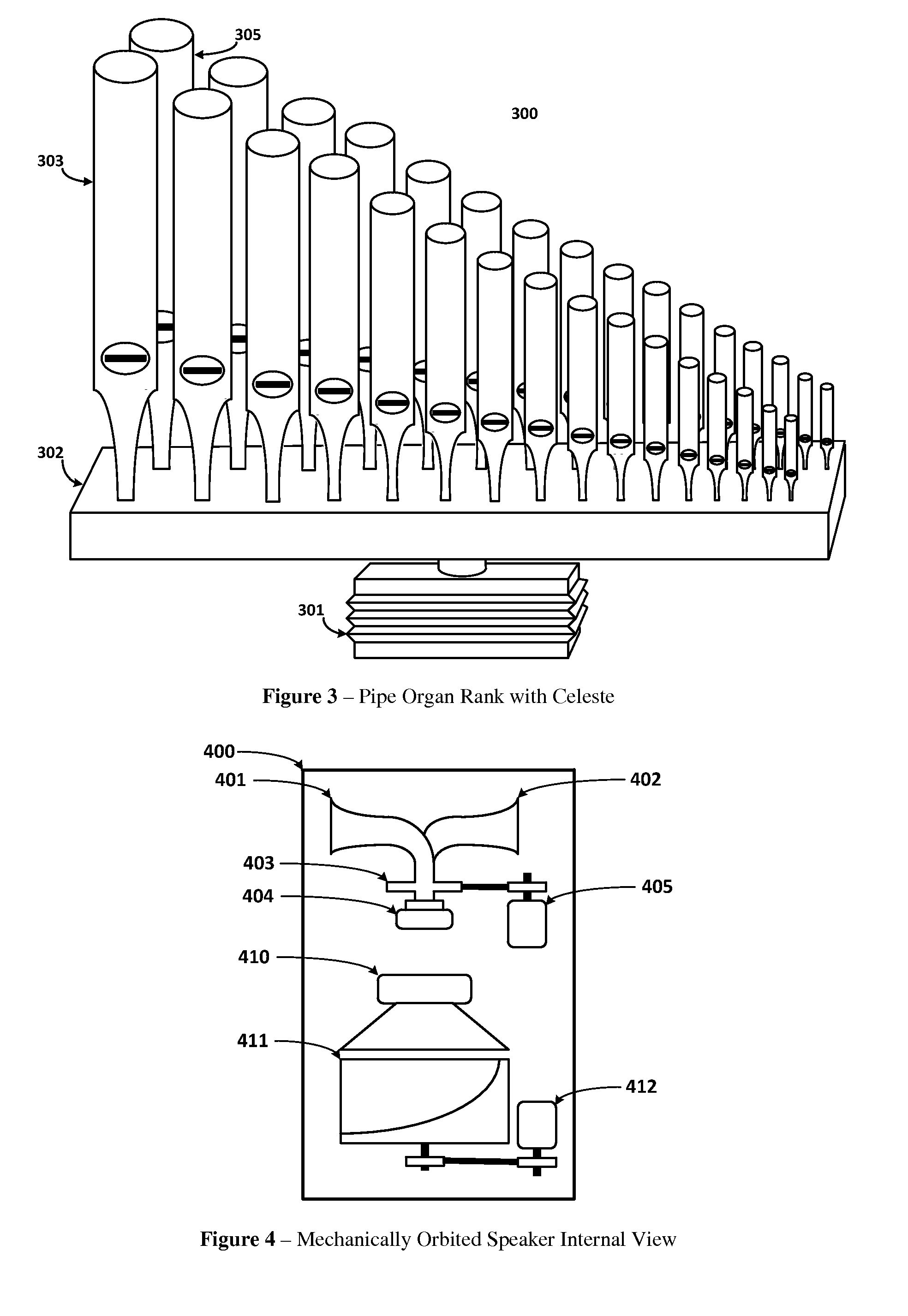 Apparatus and Method for a Celeste in an Electronically-Orbited Speaker