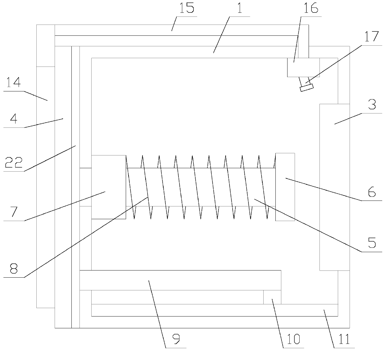 Heat dissipation type virtual reality glasses with fixing function