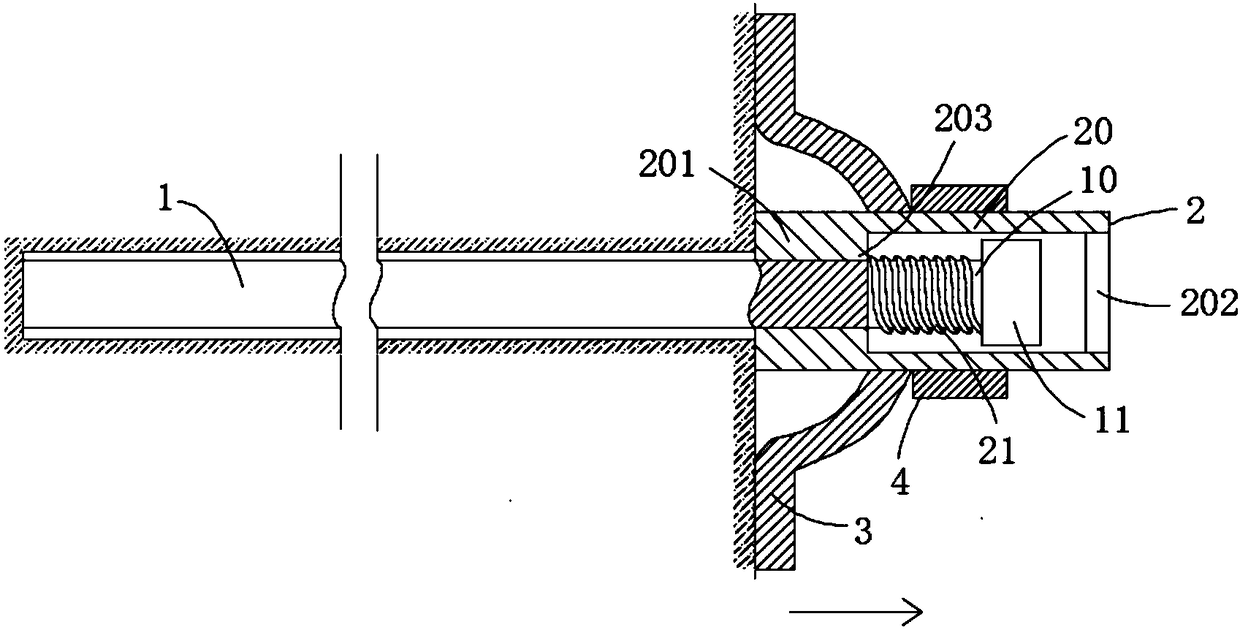 Anchor rod capable of adapting to surrounding rock deformation