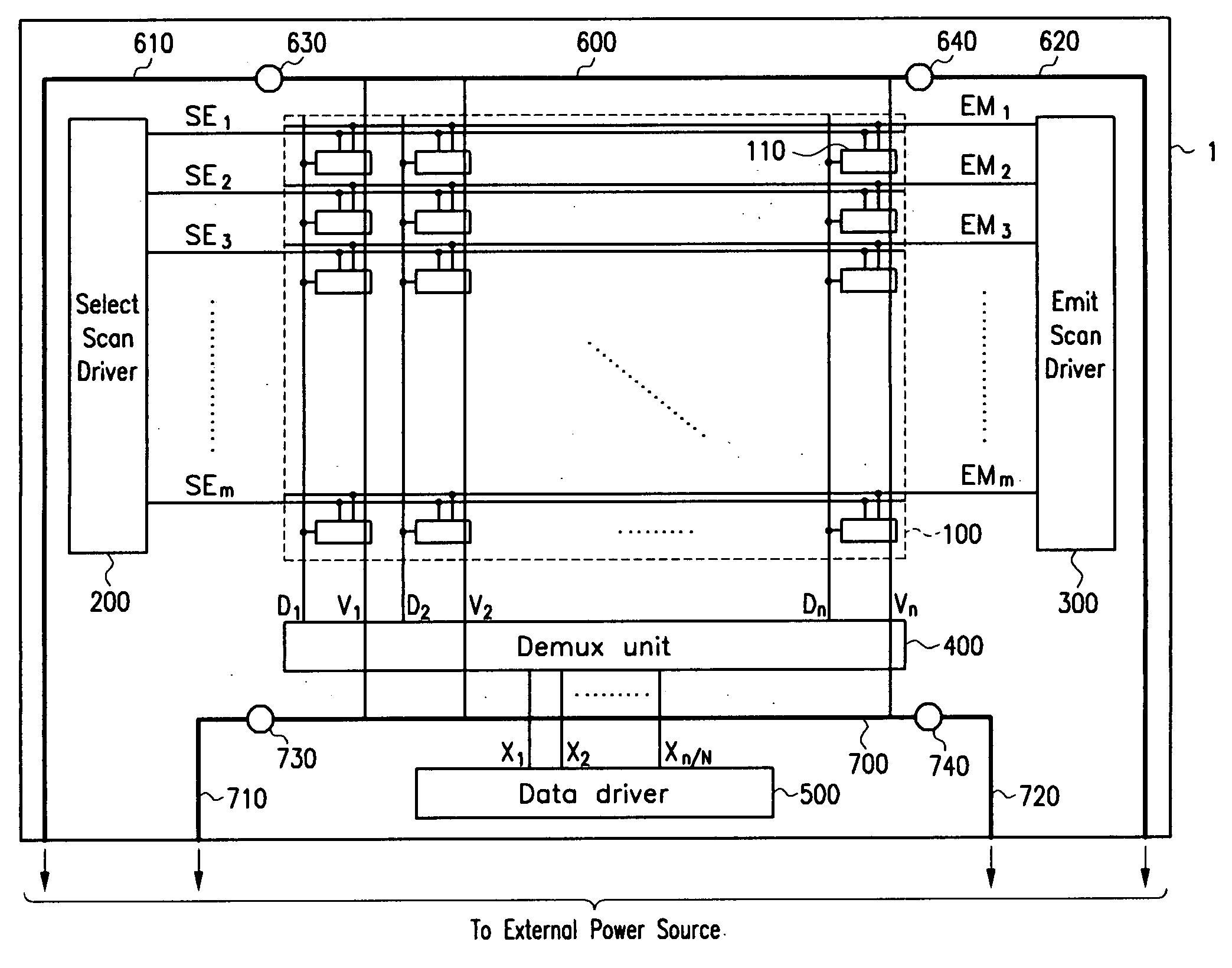 Display device using demultiplexer and driving method thereof