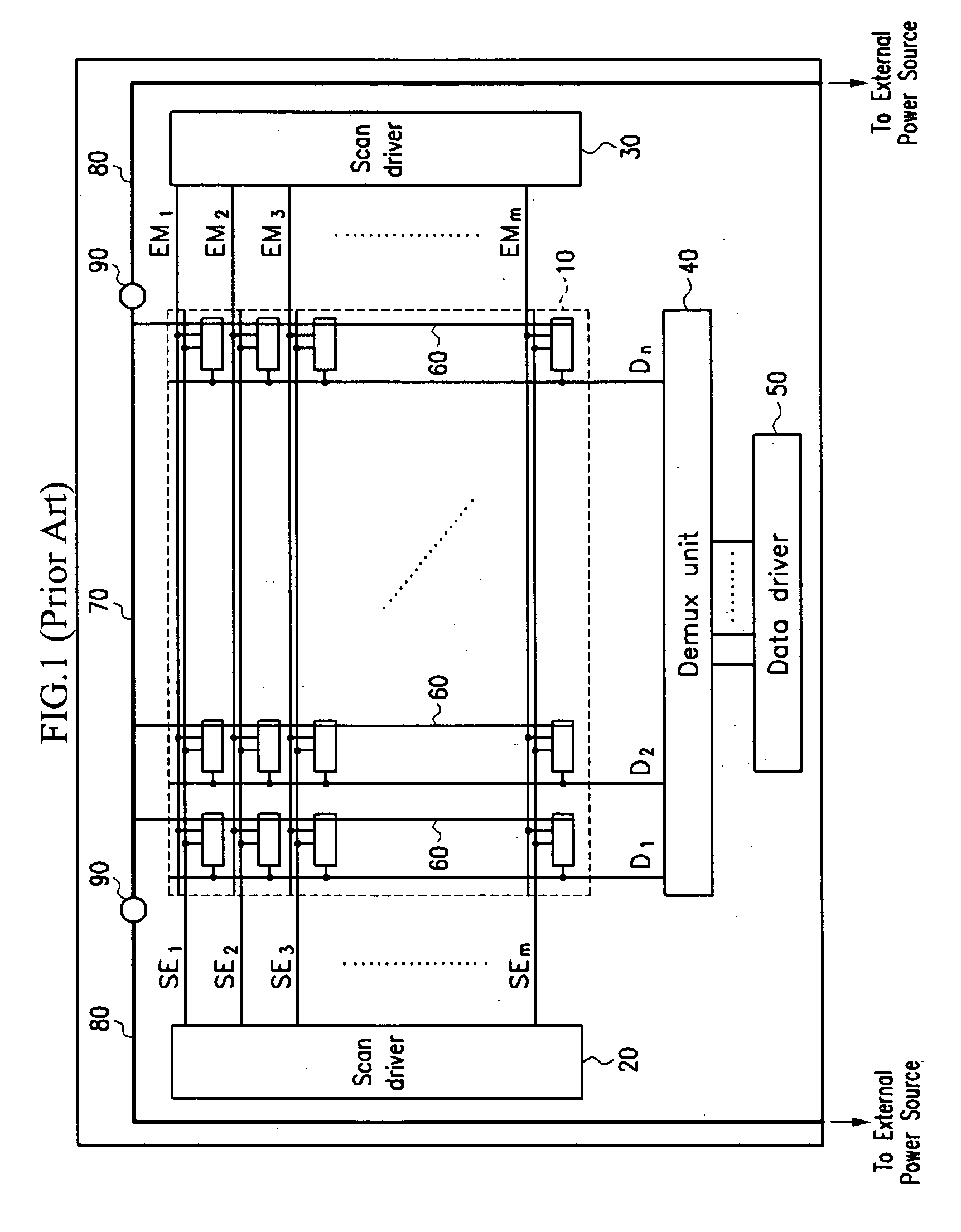 Display device using demultiplexer and driving method thereof