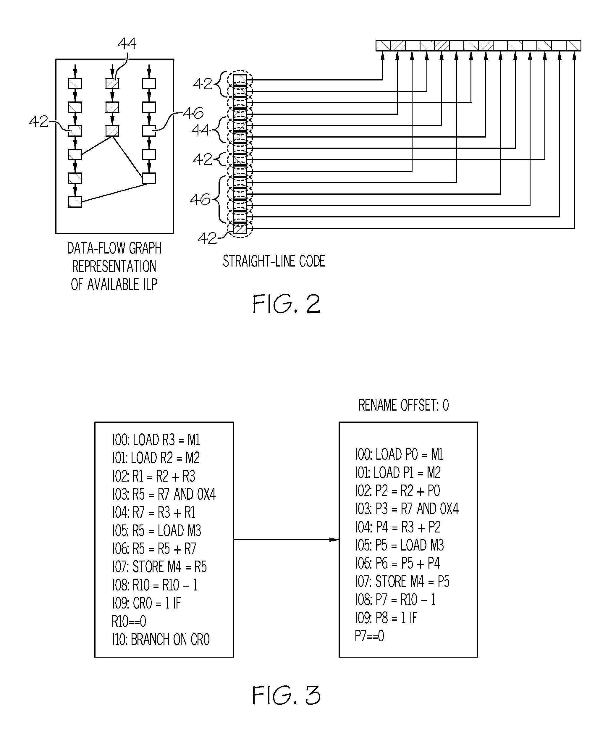 Computer processing system employing an instruction schedule cache