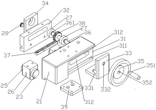 Wire pressing device for linear cutting machine tool