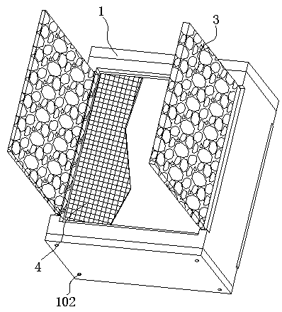 Fault diagnosis device for computer internal line detection