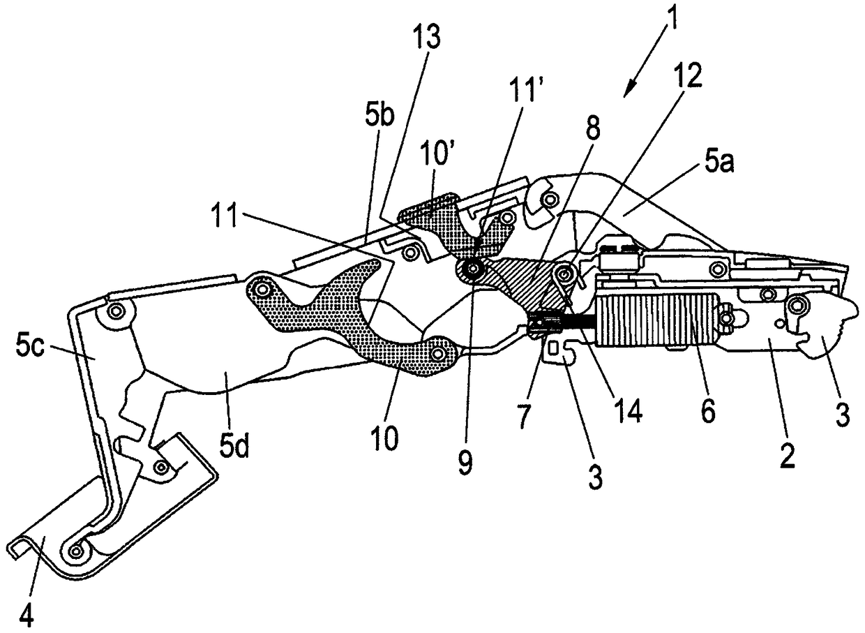 Multi-joint hinge with damping