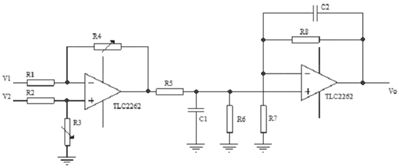 Circuit device based on disturbed magnetic field detection instrument