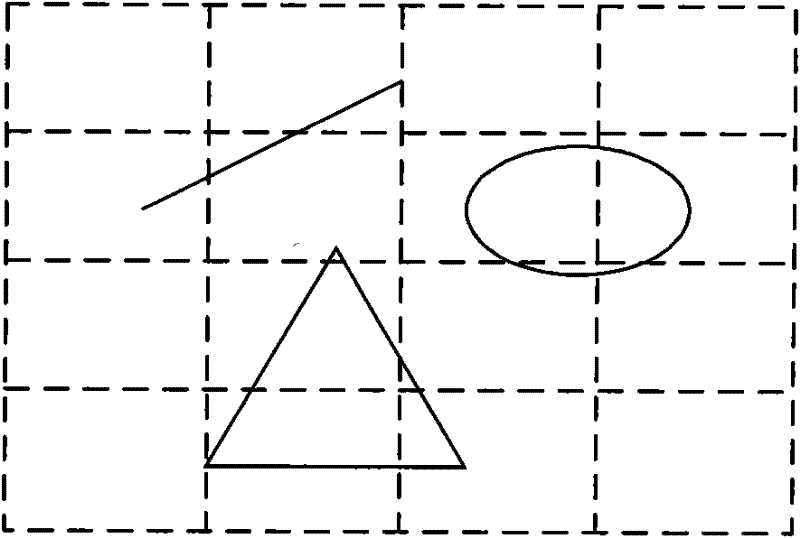 Spatial index method of two-dimension vector graphics and device thereof