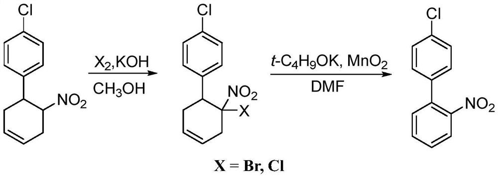 Preparation method of 4'-chloro-2-nitrobiphenyl