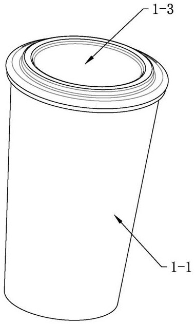 Cup with cover and sealing machine for cup with cover