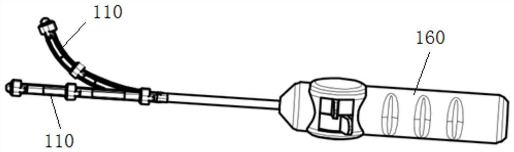 Ablation device and radiofrequency ablation equipment