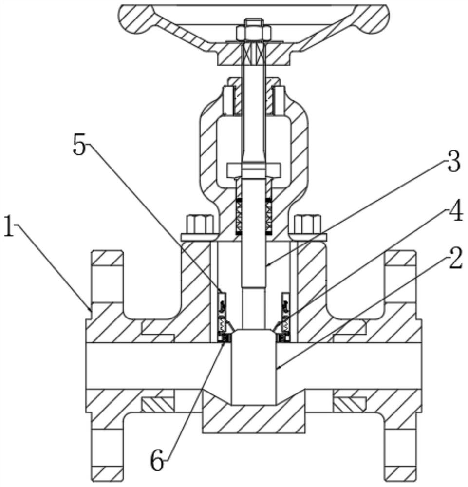 A high-efficiency automatic compensation gate valve and its use method