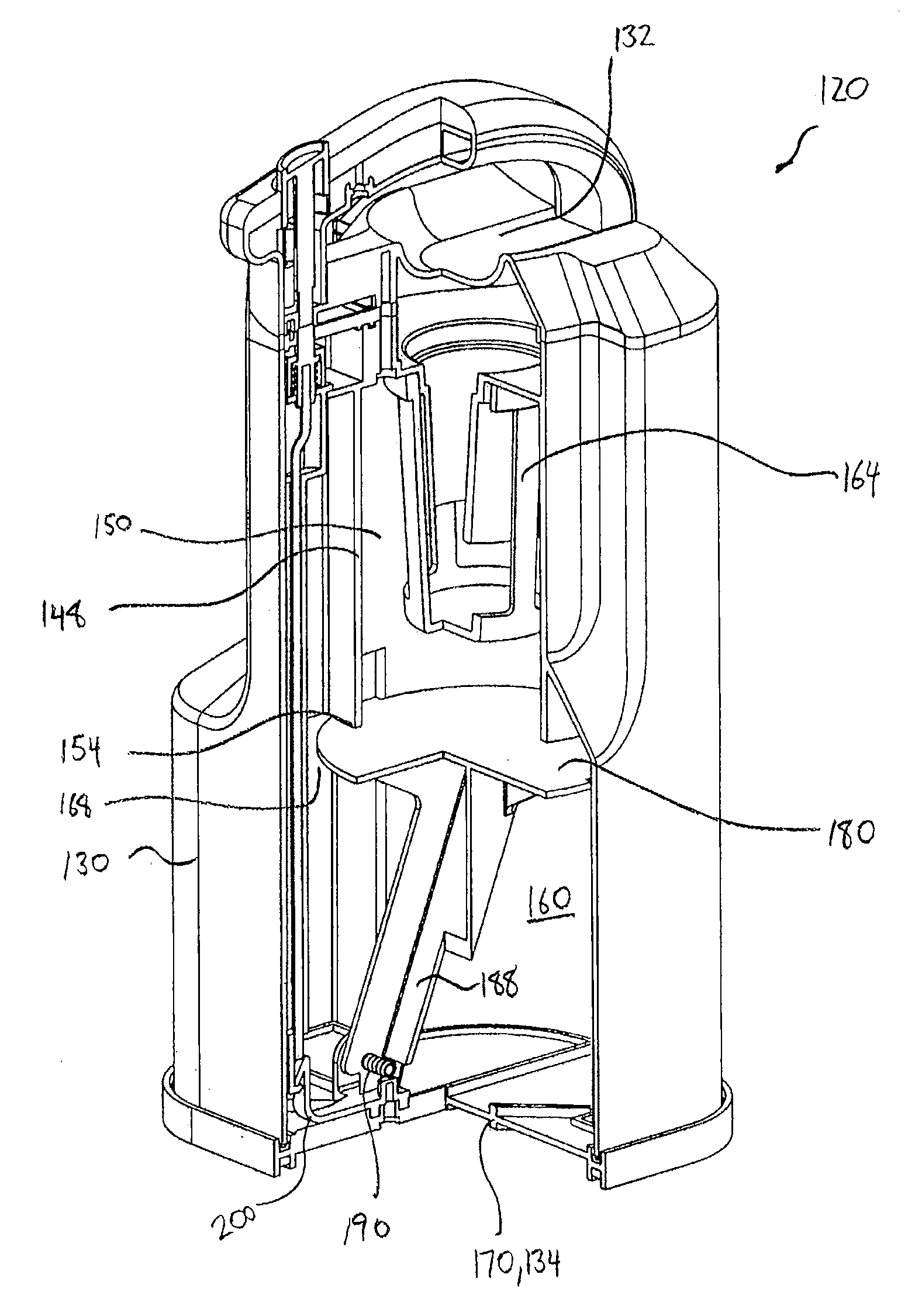Cyclone construction for a surface cleaning apparatus