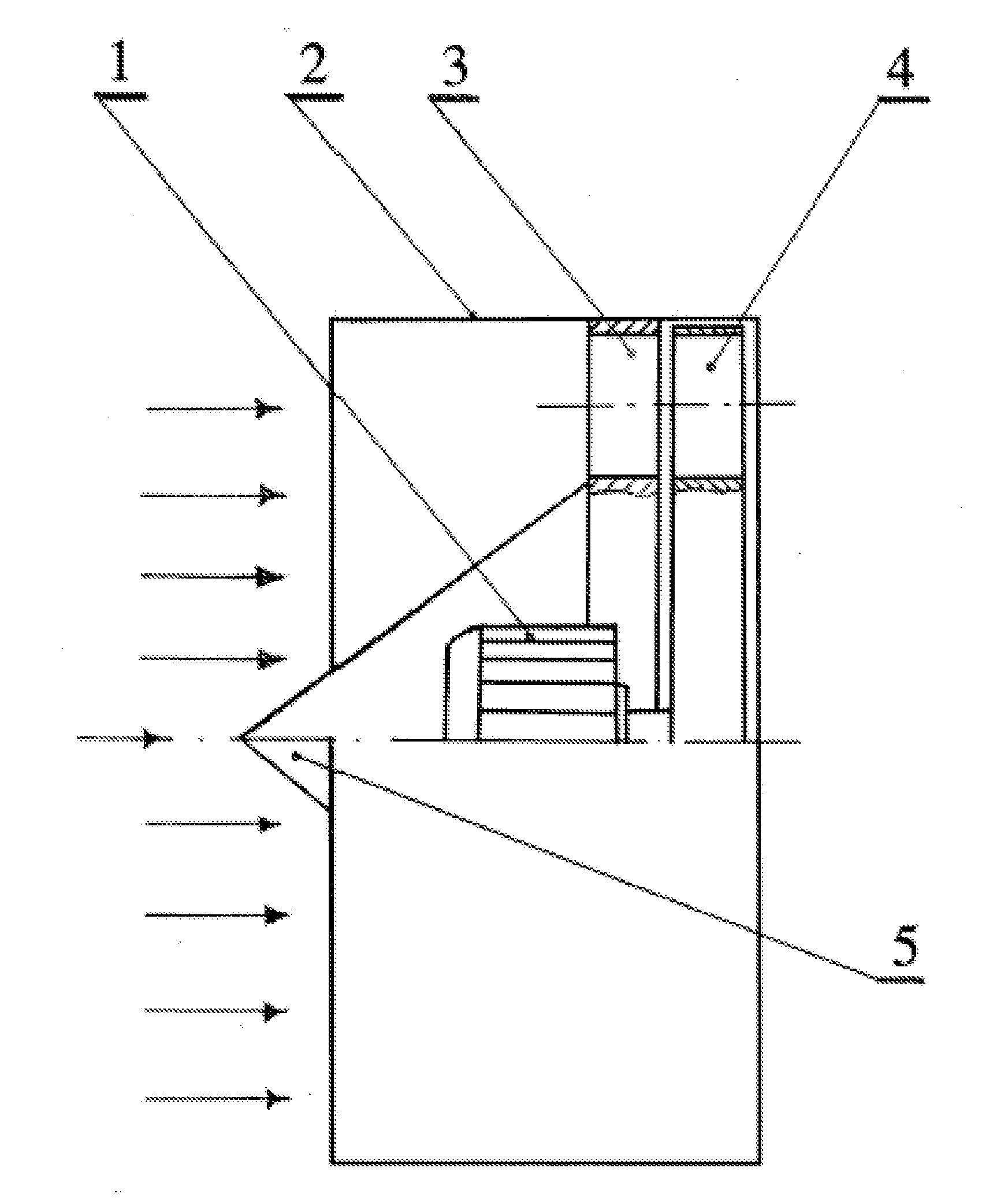 Method and solar-powered wind plant for producing electric power