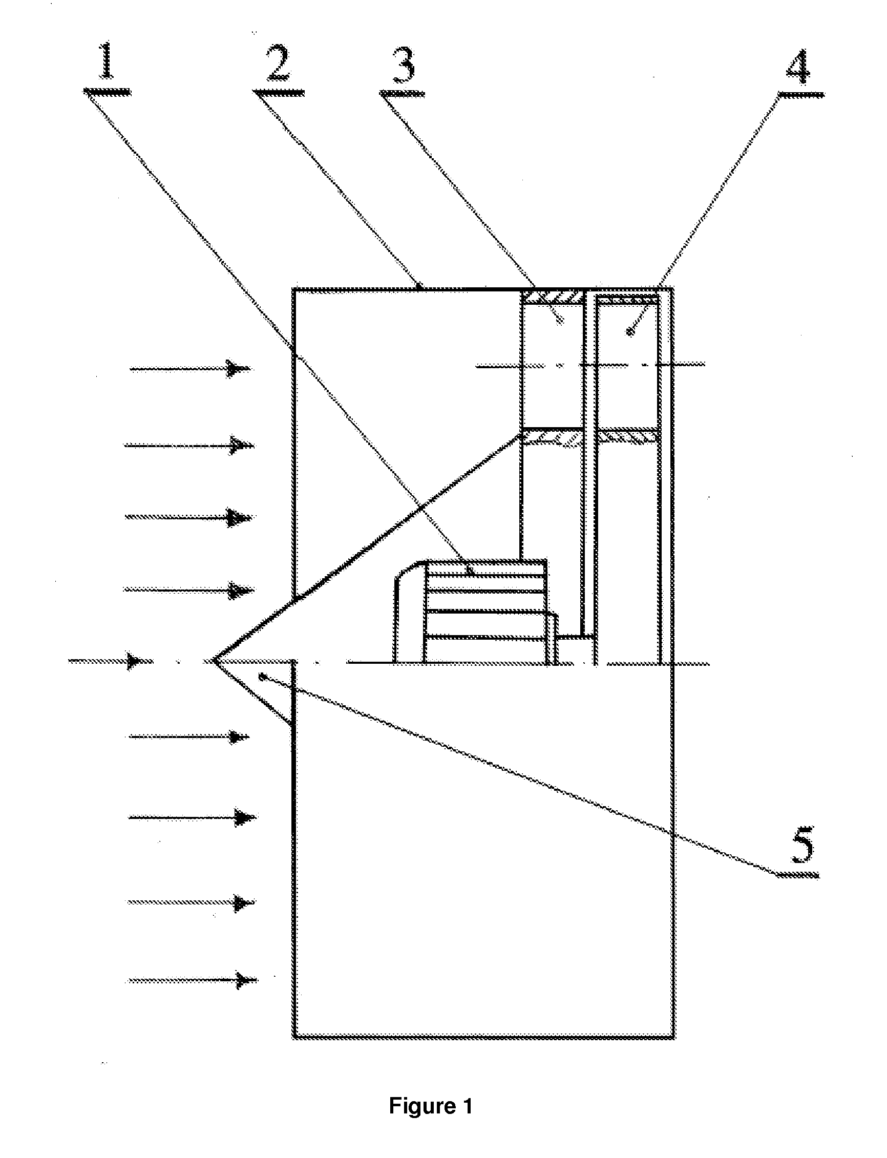 Method and solar-powered wind plant for producing electric power