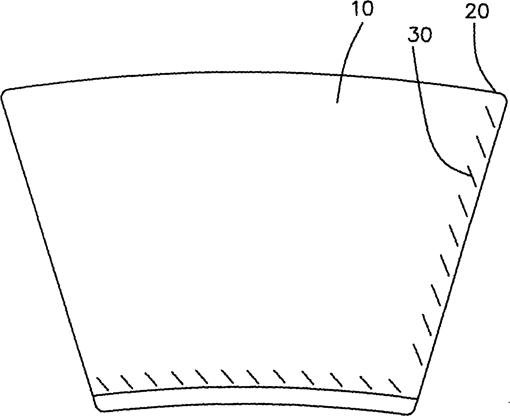 Method for manufacturing paper container and paper container