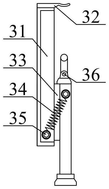 Internet of Things engineering teaching practical training device convenient to display