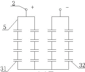 Dry thin-film condenser applied in pulse filtering field