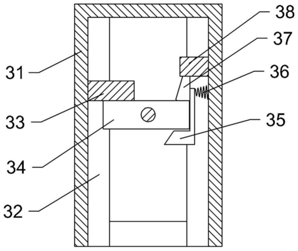 Erection method of external protective scaffolding for buildings with twisted facades