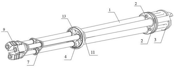 Barrel assembly of a revolving weapon